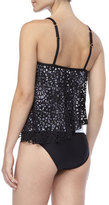 Thumbnail for your product : Luxe by Lisa Vogel Low-Rise Swim Bottom, Onyx