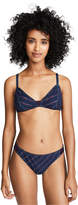 Thumbnail for your product : XIRENA Beckett Striped Ines Lingerie Set