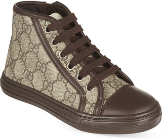 Gucci GG print high-top sneakers 5-8 years