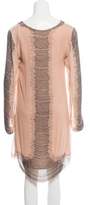 Thumbnail for your product : Haute Hippie Embellished Mini Dress
