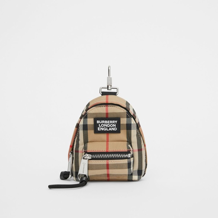 Burberry Men's Rocco Check Backpack