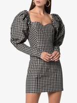 Thumbnail for your product : Rotate by Birger Christensen Gingham Mini Dress