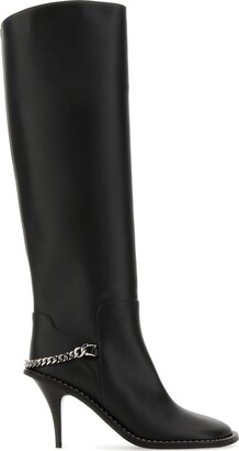 Stella McCartney Chocolate Mesh Stella 100 Boots - ShopStyle