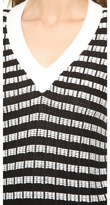 Thumbnail for your product : Joseph Basket Weave Knit V Neck Sweater
