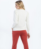 Thumbnail for your product : Summersalt The Softest French Terry Puff Sleeve Pullover - White Sand