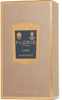 Floris London - Limes Eau de Toilette - Lemon, Petitgrain, 100ml - Men - Colorless
