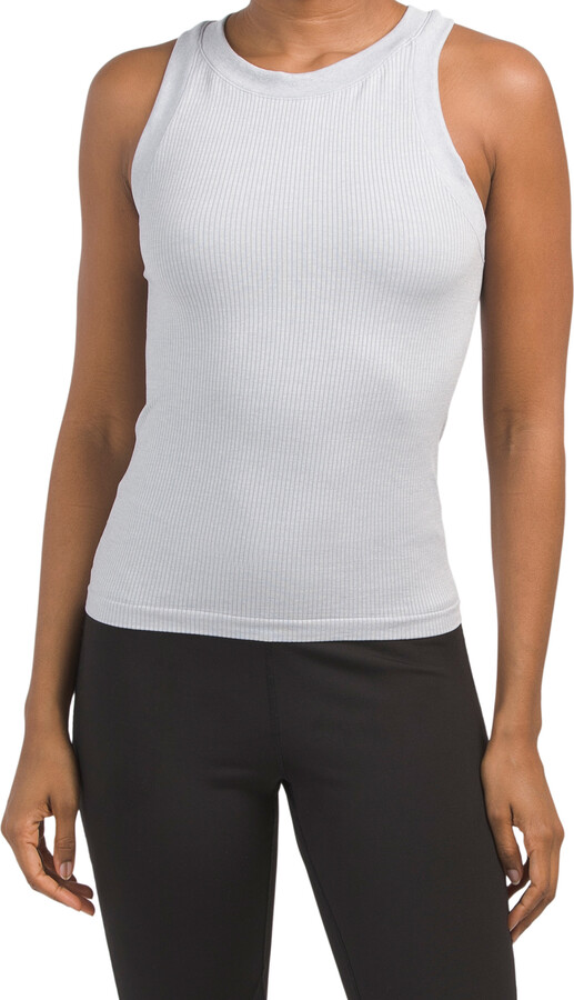 90 Degree By Reflex Wide Ribbed Tank Top - ShopStyle