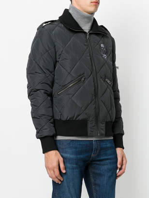 Just Cavalli quilted bomber jacket