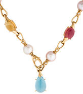 Thumbnail for your product : Bvlgari Vintage Gemstone, Pearl & Diamond Necklace