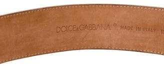 Dolce & Gabbana Logo Waist Belt