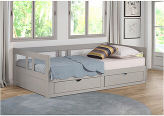 Alaterre Melody Twin To King Extendable Day Bed With Storage - ShopStyle