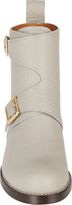 Thumbnail for your product : Chloé Double-Buckle Ankle Boots-Grey
