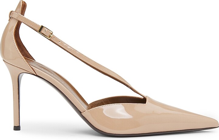 Giuseppe Zanotti Women's 85MM Patent Leather Pumps - Nero Oro - Size 5