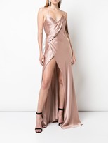 Thumbnail for your product : Mason by Michelle Mason Strappy wrap gown