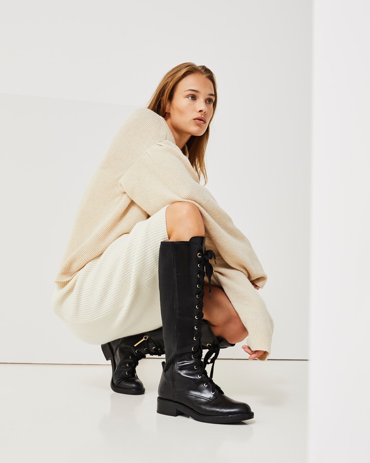 Louise et cie voshell tall combat boot Clearance