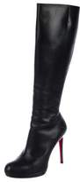Thumbnail for your product : Christian Louboutin Leather Knee-High Boots