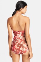 Thumbnail for your product : Jean Paul Gaultier Rose Print One-Piece Swimsuit