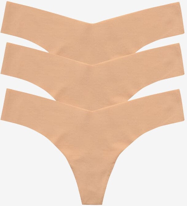 Commando Classic Solid Thong 3-Pack