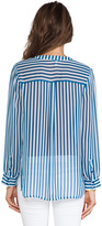 Thumbnail for your product : Joie Loreley Vertical Stripe Blouse
