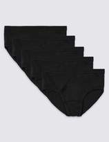 Thumbnail for your product : Marks and Spencer 5 Pack Pure Cotton Briefs with StayNEW
