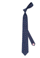 Thumbnail for your product : Thomas Pink Pimm Flower Woven Tie