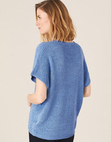 Thumbnail for your product : Monsoon Tyla Tape Yarn Jumper Blue