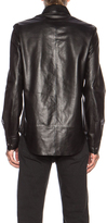 Thumbnail for your product : BLK DNM Leather Shirt 15
