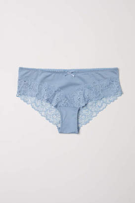 H&M Lace Hipster Briefs - White - Women