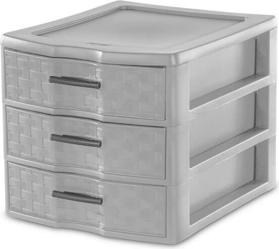 Sterilite 4 Shelf Cabinet, Heavy Duty and Easy to Assemble Plastic Storage  Unit, Organize Bins in the Garage, Basement, Attic, Mudroom, Gray, 2-Pack