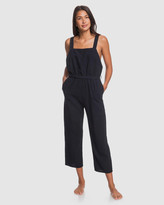 Thumbnail for your product : Roxy Womens Love Love Love Linen Jumpsuit