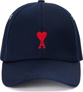 Thumbnail for your product : AMI Paris Embroidered-Logo Baseball Cap