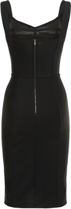 Dolce & Gabbana Lace & satin corset mini dress
