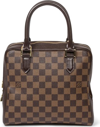 Trocadéro cloth handbag Louis Vuitton Brown in Cloth - 14947019
