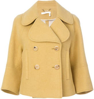 Chloé cropped double breasted jacket