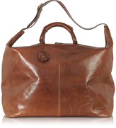 Thumbnail for your product : The Bridge Story Viaggio Marrone Leather Weekender Bag