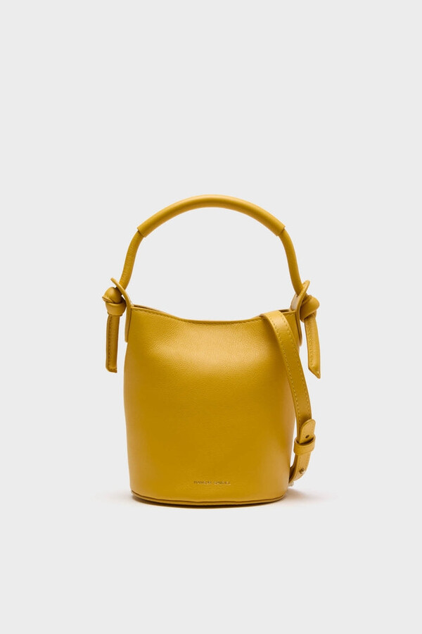 Mansur Gavriel Saffron Mini-Mini Fortuna Bucket