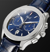 Thumbnail for your product : Piaget Polo S Automatic 42mm Stainless Steel And Alligator Watch, Ref. No. G0a43002