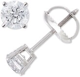 Thumbnail for your product : Macy's Diamond Stud Earrings (1/2 ct. t.w.) in 14k White Gold or Gold