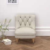 Thumbnail for your product : The White Company Richmond Cotton Tub Chair , Pearl Cotton, One Size