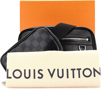 Louis Vuitton Kasai Clutch Damier Graphite - ShopStyle