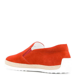 Tod's laceless logo sneakers