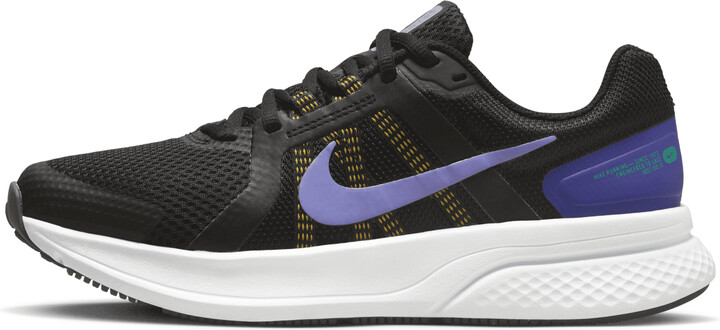 nike swift running shoes black