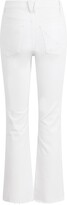Thumbnail for your product : Hudson Faye Ultrahigh Waist Raw Hem Ankle Bootcut Jeans