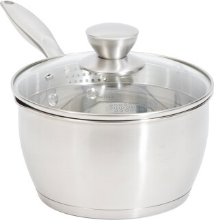 TJMAXX 2.4Qt Stainless Steel Regency Sauce Pan With Lid