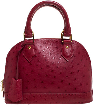 Louis Vuitton Jaipur Ostrich Alma BB Bag - ShopStyle