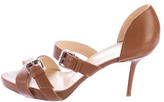 Thumbnail for your product : Christian Louboutin Leather Platform Sandals