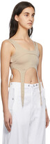 Thumbnail for your product : Heliot Emil Beige Harness Tank Top