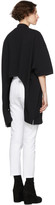 Thumbnail for your product : Random Identities Black Oversized Cut-Out Polo