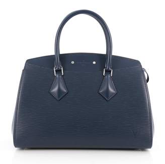 Louis Vuitton Blue Leather Handbag