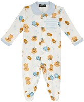 Thumbnail for your product : MonnaLisa Baby printed cotton onesie